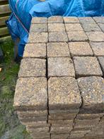 Sierbestrating Geel 15x15cm - 30m2, Tuin en Terras, Tegels en Klinkers, Ophalen, Gebruikt, Klinkers, 10 m² of meer