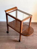 Art Deco Dranken-Trolley Serveerwagen Barcart Theekastje, Ophalen
