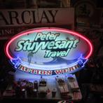 Mooie Peter Stuyvesant Travel lichtbak Neon, Ophalen, Zo goed als nieuw, Lichtbak of (neon) lamp