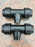 Koppelingen waterleidingen vijveraanleg waterval sproeien, Ophalen of Verzenden, Nieuw