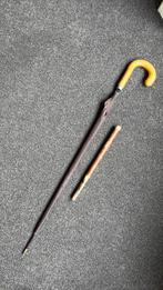 Vintage Wandelstok/ paraplu, Diversen, Wandelstokken, Ophalen of Verzenden, Gebruikt