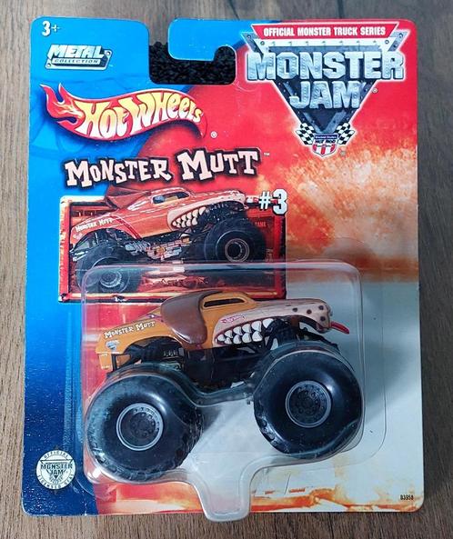 Hot Wheels Monster Jam MONSTER MUTT (no hair) 2004 1/64, Hobby en Vrije tijd, Modelauto's | Overige schalen, Nieuw, Auto, Ophalen of Verzenden