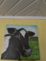 Koeien schilderij 4x, Ophalen of Verzenden
