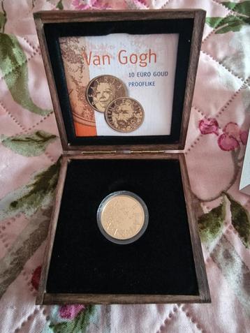 Gouden tientje Beatrix. Vincent van Gogh
2003 Prooflike. beschikbaar voor biedingen
