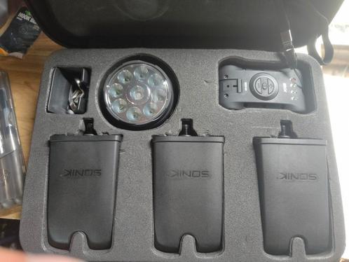 Sonik skx 3+1 beetmelders, Watersport en Boten, Hengelsport | Karpervissen, Zo goed als nieuw, Overige typen, Ophalen of Verzenden