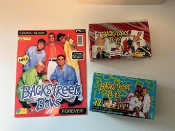 The backstreet boys 2 dozen postcards Panini album jaren 90 beschikbaar voor biedingen
