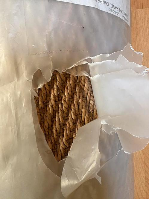 Nieuwe rol Jute 2 x 2 meter, Huis en Inrichting, Stoffering | Tapijten en Kleden, Nieuw, 200 cm of meer, Rechthoekig, Ophalen of Verzenden