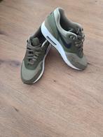 De Nike Air Max 1 "Olive Canvas Black Neutral, Ophalen, Zwart, Nike air max, Sneakers of Gympen
