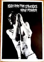 Poster Iggy Pop and The Stooges. Raw Power released 1973., Ophalen of Verzenden, Zo goed als nieuw, Poster, Artwork of Schilderij
