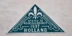 101) SLUITZEGEL WERELDJAMBOREE 1937 HOLLAND - ZEER ZELDZAAM, Ophalen of Verzenden, Gebruikt, Overige typen