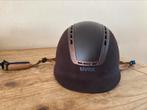 Uvex cap bruin 55-57, Gebruikt, Dressuur, Ophalen of Verzenden, Dames