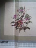 borduren borduurpatroon en ijsvogel tjes paradijs zangvogels, Hobby en Vrije tijd, Ophalen of Verzenden, Zo goed als nieuw, Handborduren