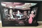 Java dreams by Chris Consani met verlichting, Ophalen of Verzenden, Zo goed als nieuw, Poster