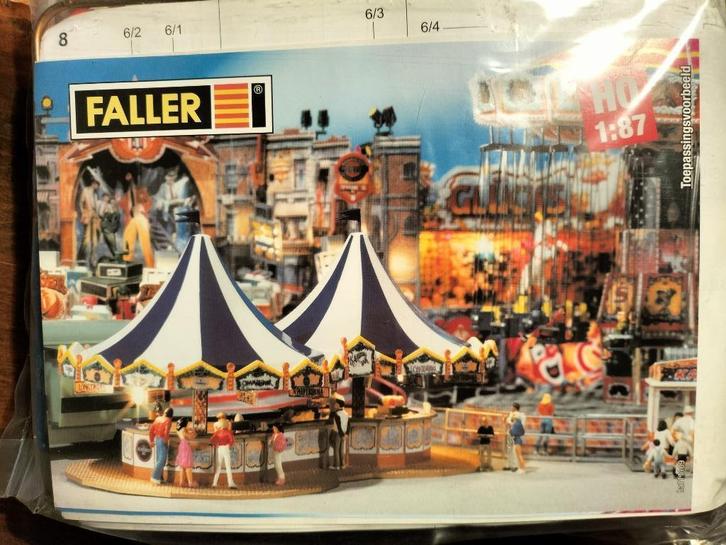 Faller 140322 kermis dranken bar modelbouw HO poly-bag, Hobby en Vrije tijd, Modeltreinen | H0, Nieuw, Brug, Tunnel of Gebouw