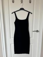 Lange zwarte tricot jurk Zara maat M, Maat 38/40 (M), Ophalen of Verzenden, Zo goed als nieuw, Onder de knie