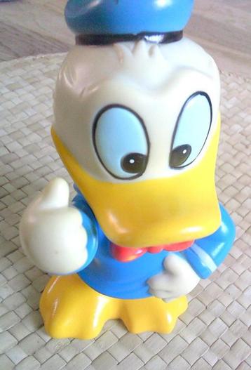 Jaren 70 disney donald duck spaarpot kunststof beschikbaar voor biedingen
