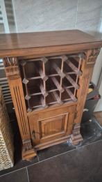 Oud Grenen Wijnkastje, Ophalen, Gebruikt, Hout, 5 tot 15 flessen
