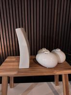 Set vazen Serax, Wit, Aardewerk of Porselein, Ophalen of Verzenden, Zo goed als nieuw