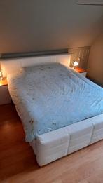 Hoofdbord en voetbord echt leer, Ophalen, 65 cm of meer, 70 cm of meer