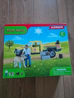 Schleich farm world dierenarts bezoek auto 42503, Ophalen of Verzenden, Nieuw, Jongen of Meisje
