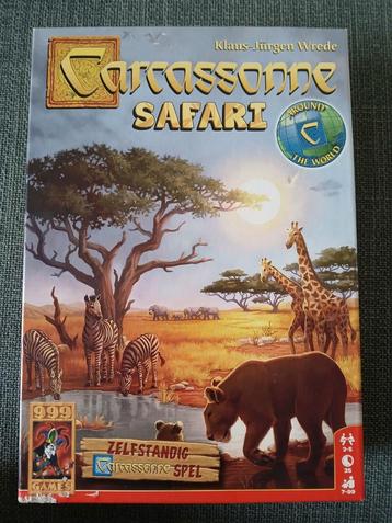 Carcassonne Safari -  Spel Als Nieuw! Doos kleine schade. beschikbaar voor biedingen