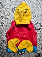 Carnavalspak Lego poppetje jongen, Ophalen of Verzenden, Zo goed als nieuw, 134 t/m 140, Jongen