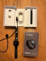 Fitbit Versa 3 - Gebruikt, Zwart, Ophalen of Verzenden, Fitbit, Waterdicht