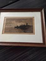 Twee Prachtige Tekeningen, Antiek en Kunst, Kunst | Etsen en Gravures, Ophalen of Verzenden