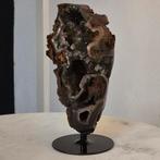 rots agaat op standaard, Verzamelen, Mineralen en Fossielen, Ophalen of Verzenden