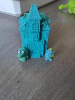 Zomlings kasteel met twee zomlings, Verzamelen, Poppetjes en Figuurtjes, Ophalen of Verzenden, Zo goed als nieuw
