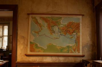 Landkaart Zendingsreizen van Paulus beschikbaar voor biedingen