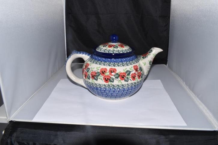 Theepot Romanc Bunzlau Castle eservies, Huis en Inrichting, Keuken | Servies, Nieuw, Overige typen, Overige stijlen, Overige materialen