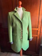 SCAPA lange blazer groene visgraat tweed maat 42, Kleding | Dames, Jasjes, Kostuums en Pakken, Maat 38/40 (M), Scapa, Verzenden