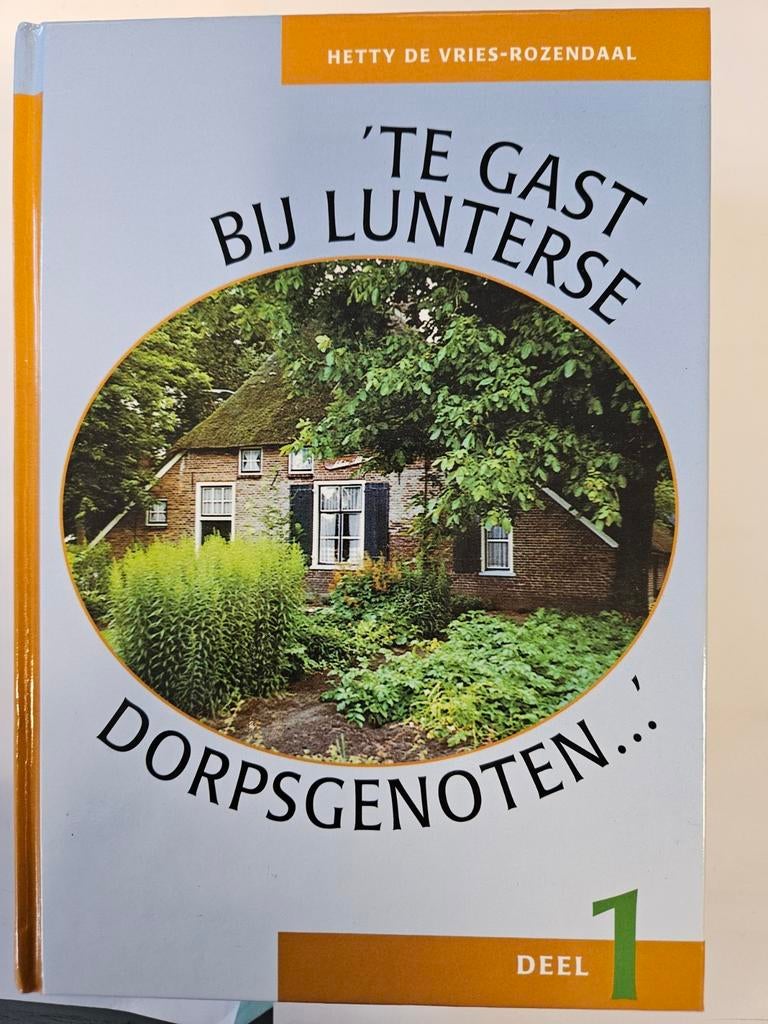'te gast bij lunterse dorpsgenoten - Hetty de Vries 1-5, Ophalen of Verzenden, Nieuw