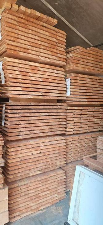 Te koop douglas zweeds rabat planken en sponning planken  beschikbaar voor biedingen