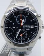 Seiko Sporturo alarm chronograaf SNA205P1, Sieraden, Tassen en Uiterlijk, Horloges | Heren, Staal, Ophalen of Verzenden, Zo goed als nieuw