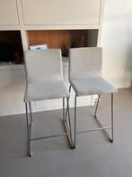 IKEA LILLÅNÄS barkruk - grijs - 76 cm, Huis en Inrichting, Barkrukken, Ophalen, Met voetsteun, 60 tot 90 cm, Zo goed als nieuw