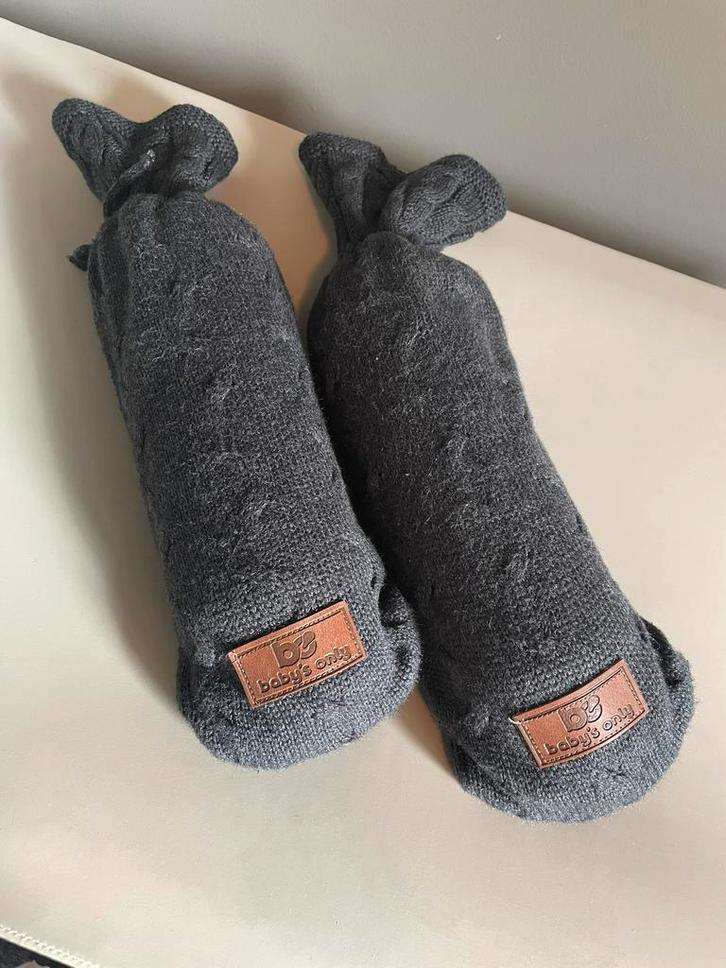 2x kruikzak Baby’s Only antraciet met 2 kruiken., Kinderen en Baby's, Kinderkamer | Beddengoed, Zo goed als nieuw, Grijs, Jongetje of Meisje