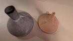 2 Vintage trechters met zeef / filter, Antiek en Kunst, Curiosa en Brocante, Ophalen of Verzenden