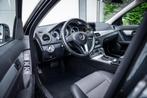 Mercedes-Benz C-klasse 180 Ambition I 1e-eig I NL-auto I Xen, Achterwielaandrijving, Leder en Stof, Zwart, Bedrijf
