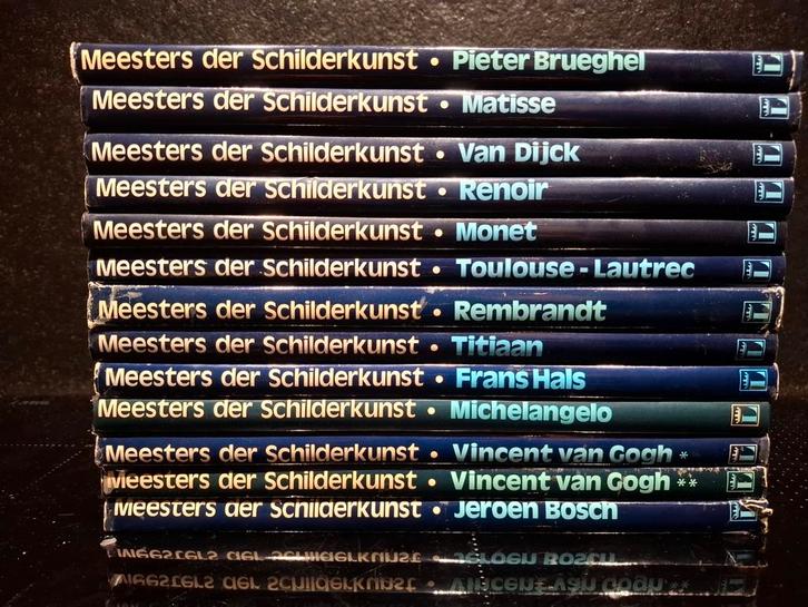 Meesters der schilderkunst - reeks van 13 boeken, Boeken, Overige Boeken, Zo goed als nieuw, Ophalen of Verzenden