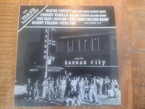 "1976 Max's Kansas City" rock/punk verzamel lp, Cd's en Dvd's, Vinyl | Rock, Gebruikt, Alternative, 12 inch, Ophalen of Verzenden