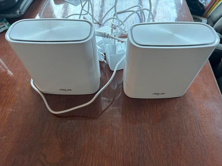 ASUS XD6S (set van 2) Mesh WiFi Routers, Computers en Software, Routers en Modems, Zo goed als nieuw, Router, Ophalen of Verzenden