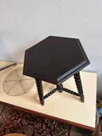 Antiek bobbin bijzettafeltje, vintage plantentafel, Ophalen