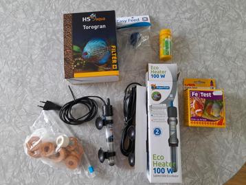 Aquariumspullen heater 2 x superfish HS sera nieuw& gebruikt beschikbaar voor biedingen