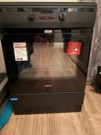 Nieuwe zwarte Inventum Inductie Fornuis, Ophalen, Hete lucht, Nieuw, 4 kookzones