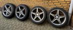 Winterbanden op velgen 18 inch AMG Breedset, 18 inch, Gebruikt, Banden en Velgen, Personenwagen