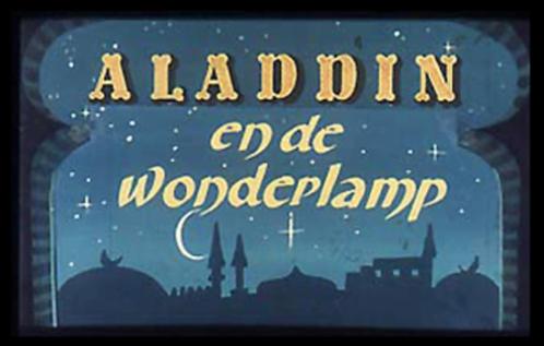 Aladdin en de wonderlamp - filmstrip v toverlantaarn, Boeken, Kinderboeken | Jeugd | onder 10 jaar, Gelezen, Sprookjes, Ophalen of Verzenden