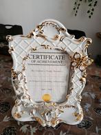 Capodimonte porselein fotolijst in zeer goede kwaliteit seri, Ophalen, Zo goed als nieuw, Garen of Naald(en)