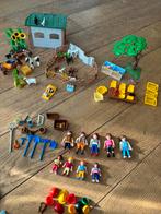 Playmobil boerderij dieren geiten cavia’s honden paarden, Ophalen, Gebruikt